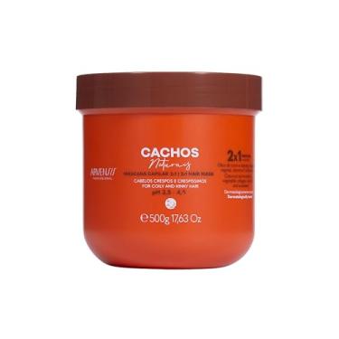 Imagem de MASCARA CAPILAR CACHOS 2X1 500 G ARVENSIS PARA CABELOS CACHEADOS, CRESPOS E CRESPISSIMOS