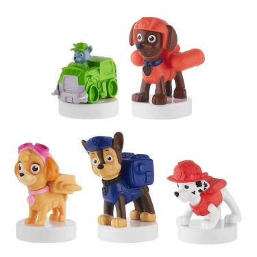Imagem de PAW Patrol Stampers 5pk Rocky Caminhão de Reciclagem Marshall Skye