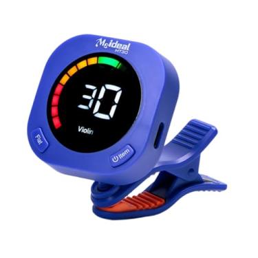 Imagem de Yunhgft Afinador de Guitarra, Afinador de Clipe, Presente, útil, Versátil, Recarregável Via USB, Afinação Rápida E Precisa para Viola, Ukulele, Violoncelo, Ba, Azul