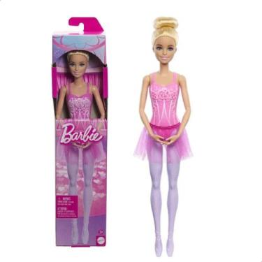 Imagem de Barbie Quero Ser Bailarina Loira HRG34 - Mattel