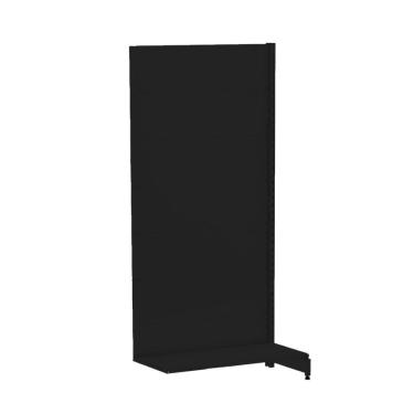 Imagem de Gondola Parede 196 Amapa Flex Continuação Preto Sem Bandejas