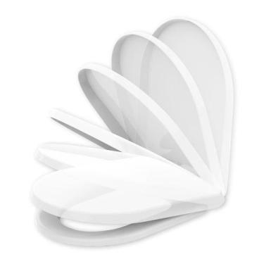 Imagem de Assento Sanitário Icasa Luna Specialle Tupan Branco  Tampa Vaso Soft C