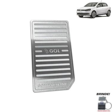 Imagem de Descanso De Pé Volkswagen Gol Comfortline G6 G7 Prata