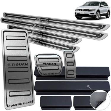 Imagem de Descanso Pedaleira Soleira Tiguan Comfortline 18 2020 Preto