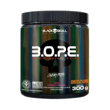 Imagem de Pré treino b.o.p.e 300g - BLACK SKULL, N/A, GUARANÁ C/ AÇAI, N/A