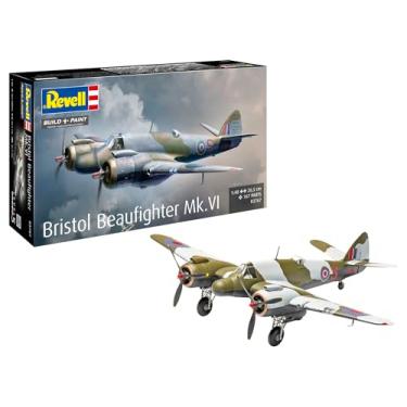 Imagem de Revell 03767 Bristol Beaufighter Mk. VI Escala 1:48 - Kit de modelo de plástico não construído/sem pintura