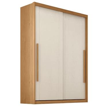 Imagem de Guarda Roupas Casal 2 Portas de Correr 3 Gavetas 100% MDF Ravena