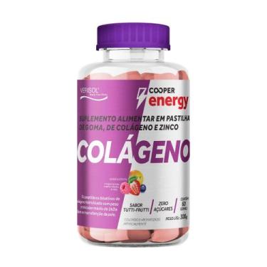 Imagem de Colágeno Cooper Energy Tuti Frutti 60 Gomas