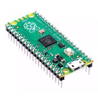 Imagem de Placa Raspberry Pi Pico RP2040 ARM Cortex-M0+ 133MHz 256KB com GPIO de