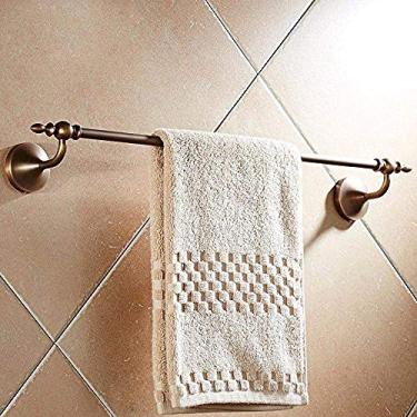 Imagem de Xiaolin Toalheiro prateleiras de banheiro prateleiras de banheiro toalheiros cabide cobre toalheiro chinês um único suporte de toalha pendurado barra de toalha banheiro americano