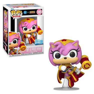 Imagem de Funko Pop Heroes Sonic Amy como Wonder Woman 595