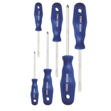 Imagem de Jogo de Chaves De Fenda/Phillips 6 Pçs CrV R010253 - Riosul Tools