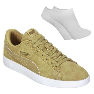 Imagem de Kit Tênis Puma Smash V2 BDP Unissex + Par De Meia