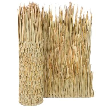 Imagem de FOREVER BAMBOO Persianas de palmeira mexicana para telhado de palha e telhado de palha ecológica para tiki bars 89 cm A x 2,4 m C