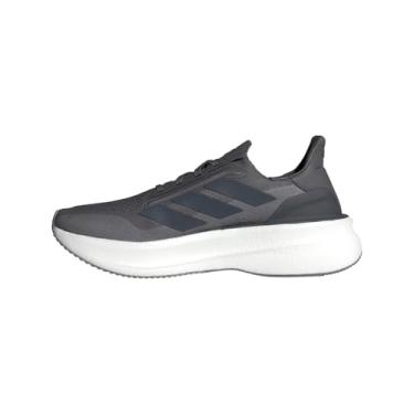 Imagem de adidas Ultraboost 5X Tênis de corrida masculino, Cinza/tinta aurora/cinza, 38