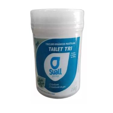 Imagem de Kit Cloro Em Pastilhas Suall Refil C/ 5 Unidades