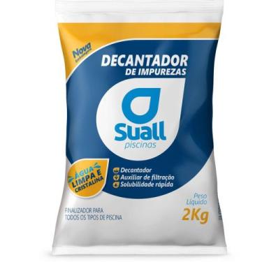Imagem de Decantador de Impurezas Sulfato Aluminio 2Kg Suall Piscina