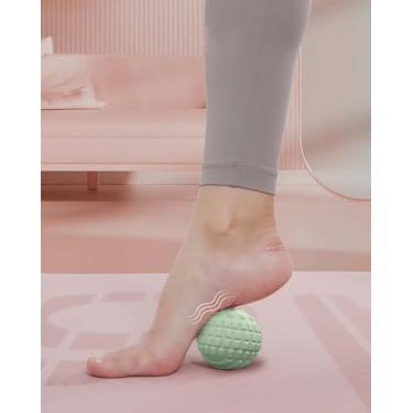 Imagem de Bola de força de aderência bola de liberação de fitness bola de ioga, bola de massagem de ioga fitness, verde DJA753-03