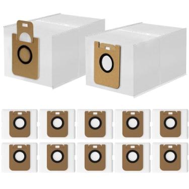 Imagem de 12 peças de substituição para aspirador de pó Dreame D10 Plus RLS3D / D10s Plus / Z10 Pro Robot Vacuums, 3L grande capacidade de vedação automática à prova de vazamento, kit de acessórios de reposição