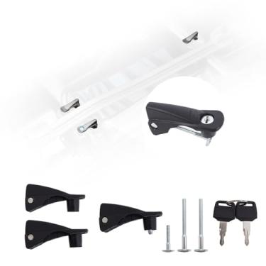 Imagem de SYDSZ Kit de acessórios adequado para T-hule Fixing 591 598 Rack de bicicleta de teto 889800 adaptador de barra quadrada