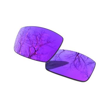 Imagem de Lente polarizada ToughAsNails de substituição para óculos de sol Oakley Gascan – Mais opções, Plasma Purple, One Size