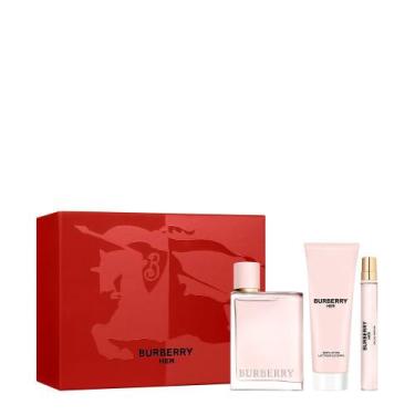 Imagem de Kit Burberry Her Masculino - Edp 100ml + 10ml + BL 75ml