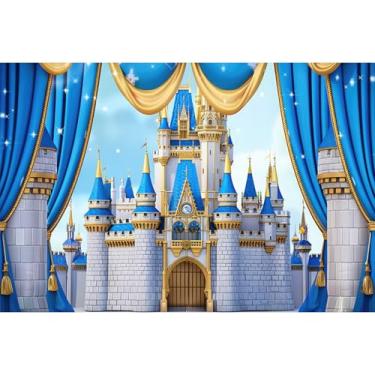 Imagem de YongFoto Pano de fundo de castelo de conto de fadas medieval, 1,5 x 0,9 m, palácio infantil, fotografia, para bebê, menino, príncipe real, cavaleiro, festa de aniversário, palco, criança, evento