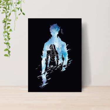 Imagem de Genérico, Quadro Solo Leveling Anime A4 | Placa MDF 08