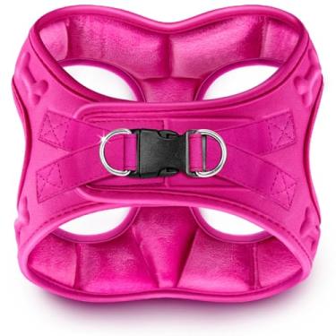 Imagem de Peitoral confortável para cães e filhotes - Peitoral confortável para todos os climas: ajustável, acolchoado macio, fácil de colocar para cães pequenos e médios