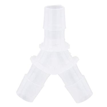 Imagem de aqxreight 10pcs Mangues Macios Acessórios y Tipo de Conector Aquário da Bomba de Peixe Junção de 3 Vias Conector Desgaste Transparente Junta Fácil o Aquário y Tipo de de Bomba (3,9 mm)