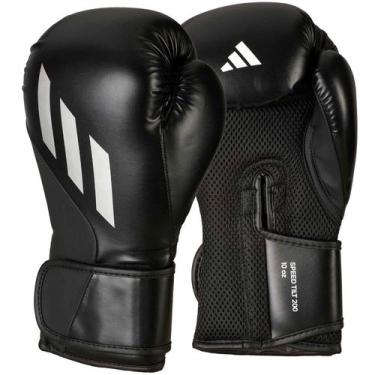 Imagem de Luva de Boxe adidas em PU TILT 200, Preto, Cinza, 16oz