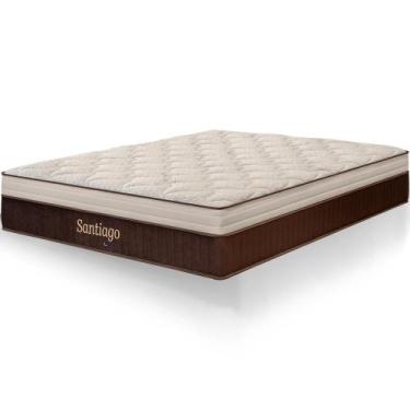 Imagem de Colchão Queen Size Santiago Molas Ensacadas Pillow Paparazzi 158x198x3