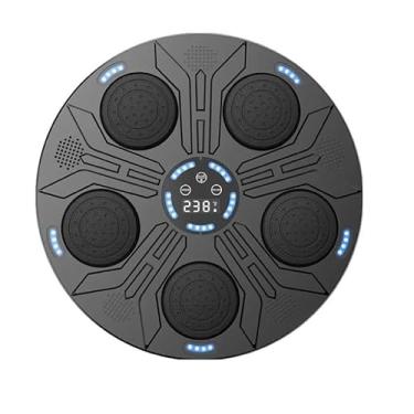 Imagem de Máquina de Boxe Musical para Boxe Treino em Casa Eletrônica com Luva - Equipamento de Academia