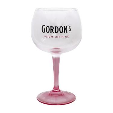Imagem de Taça De Gin Gordon's Vidro Transparente Rosa e Amarelo 600ml - Diageo,