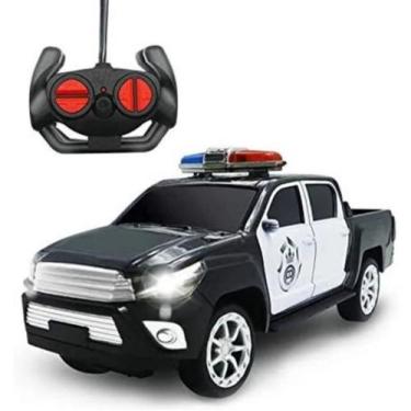 Imagem de Brinquedo Caminhonete de Policia de Controle Remoto Total - D TOYS