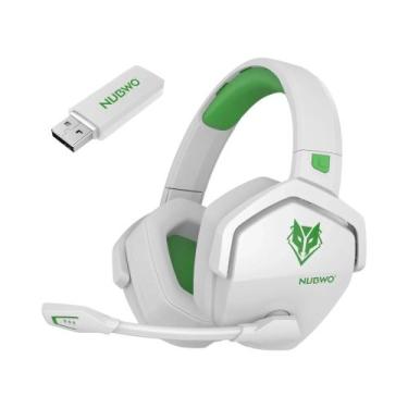 Imagem de Fone De Ouvido Gamer Sem Fio NUBWO G06 pro Com Estação De Carregamento