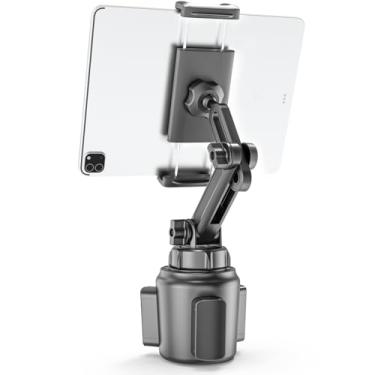Imagem de Charchendo Adjustable Extendable Cup Holder Tablet Stand - 4-12.9 inch Tablet & Phone Mount, Non-Slip Secure Clamp, for Car/Truck, Fits iPad Pro/Air/Mini, Samsung Galaxy Tab