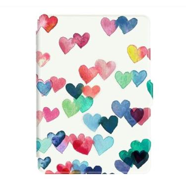 Imagem de Akacy Capa com padrão pintado para Kindle paperwhite de 6 polegadas 2012/2013/2015 (5ª 6ª 7ª geração) - capa de TPU ultra fina, leve e durável (23)