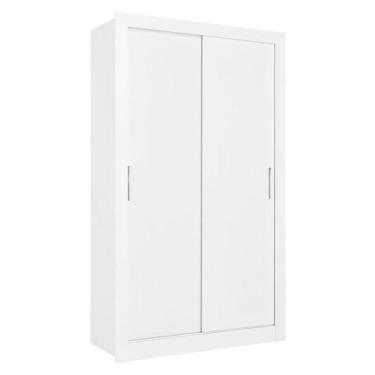 Imagem de Guarda Roupa Solteiro City 2 Portas Branco Acetinado - Thb