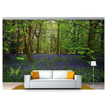 Imagem de Papel De Parede Floresta Natureza Árvores 3D 3M² Xna162 - Você Decora