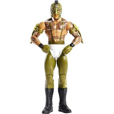 Imagem de WWE Basic Rey Mysterio Action Figure, Posable 6-inch Collectible for Ages 6 Years Old & Up, Series # 127