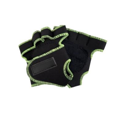 Imagem de Luva para Treino Academia e Unissex – Antiderrapante Resistente e Confortável para Musculação (Preto_Verde,M)
