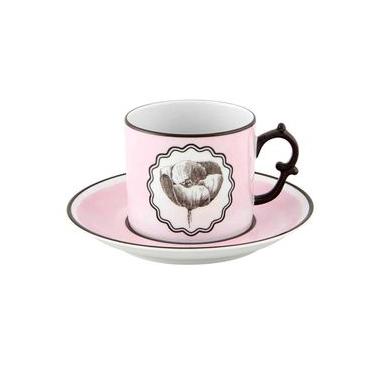 Imagem de Xícara de Chá com Pires Rosa 4 Peças Vista Alegre Atlantis