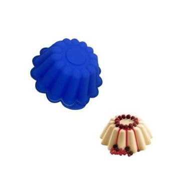 Imagem de Forma Silicone Bolo Torta Brioche Decorativa 22cm Silikomart