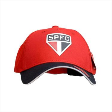 Imagem de Boné Supercap São Paulo Escudo Bordado Ajustável-Unissex