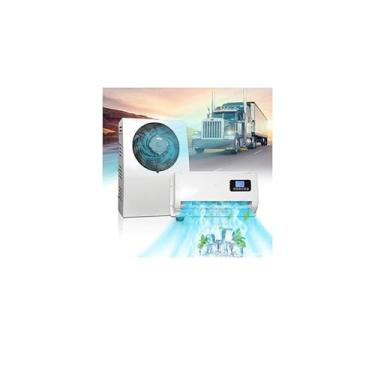 Imagem de Treeligo Ar condicionado Pro 24V RV 10.000 BTU – Sistema de resfriamento ultra-silencioso com controle remoto, design com eficiência energética para trailer, trailer de viagem, motorhome