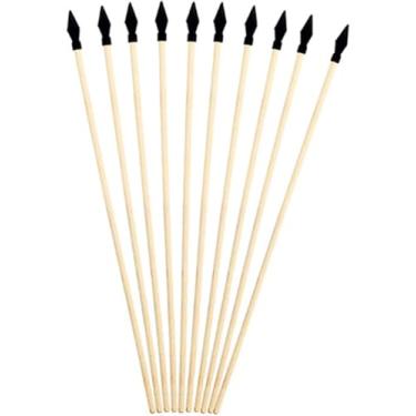 Imagem de GPP Pacote com 10 flechas de segurança para tiro com arco e flechas para crianças com pontas de borracha macia, arcos para tiro ao ar livre, cosplay, decoração de fantasia