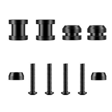 Imagem de TCMI Kit de liberação rápida H-D 52300285 Sissy Bar Destacável Bagageiro Suporte de encaixe adequado para Harley Street XG500 750 2015-2020 Preto