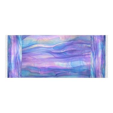 Imagem de Wassud Capas de lavadora e secadora de arte abstrata, protetor de lavadora com sacos de armazenamento, capa de geladeira à prova de poeira com bolsos para lavanderia doméstica, cozinha, 120 x 55 cm