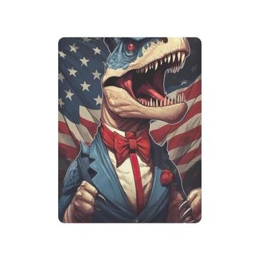 Imagem de xigua Lençol de berço de dinossauro para meninas e meninos, macio e respirável, adequado para berço padrão e cama infantil 68,5 x 99 cm